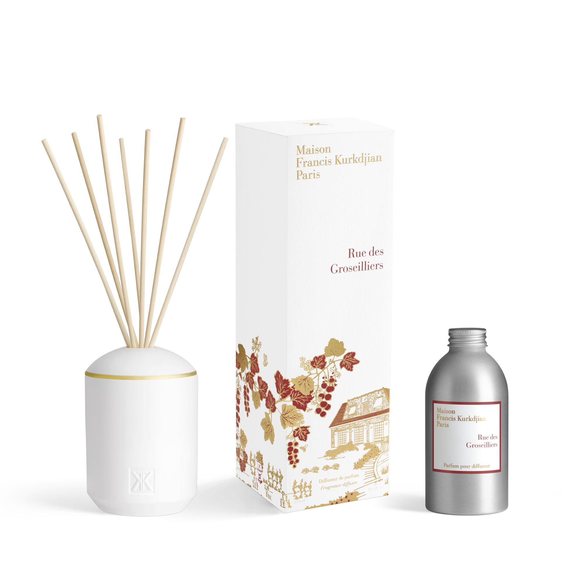 Rue des Groseilliers, 10.1 fl.oz. & 7 reeds, hi-res, Fragrance diffuser