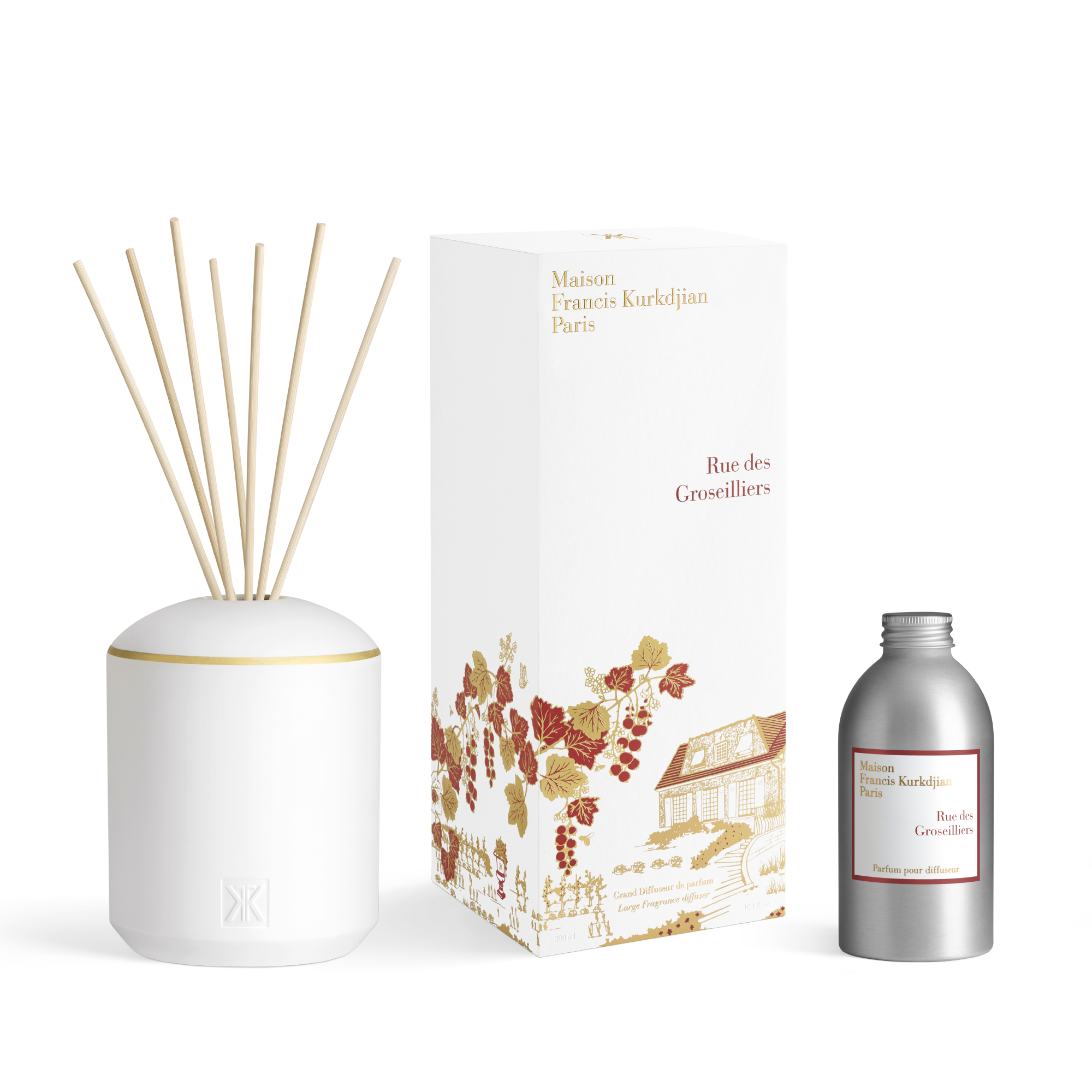 Rue des Groseilliers, 10.1 fl.oz. & 9 reeds, hi-res, Fragrance diffuser